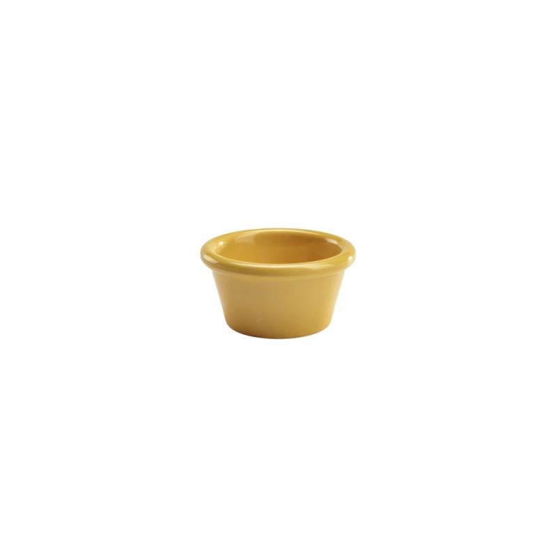 Coppetta ramekin in melamina gialla cl 6