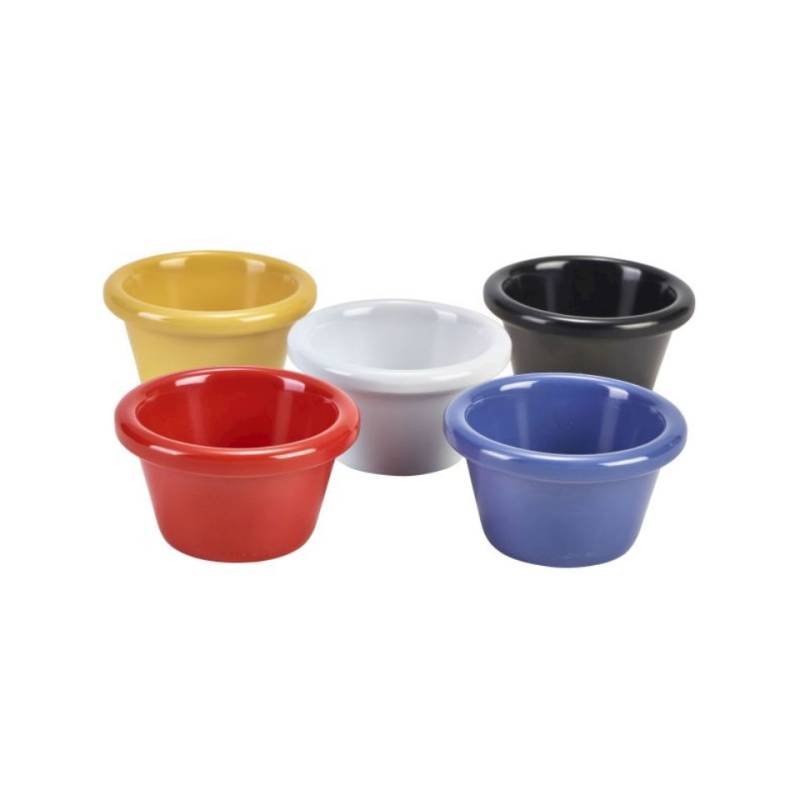 Coppetta ramekin in melamina gialla cl 6