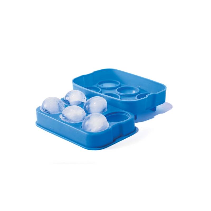 Stampo ghiaccio 6 sfere Hendi in silicone blu cm 18x12x5
