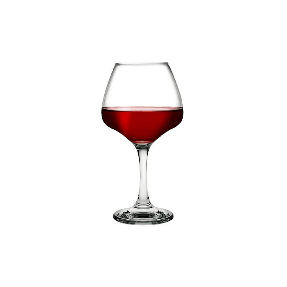 Risus red wines Pasabahce goblet in glass cl 45.5