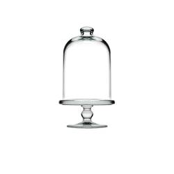 Patisserie Midi Pasabahce glass riser with dome 10.5x23 cm
