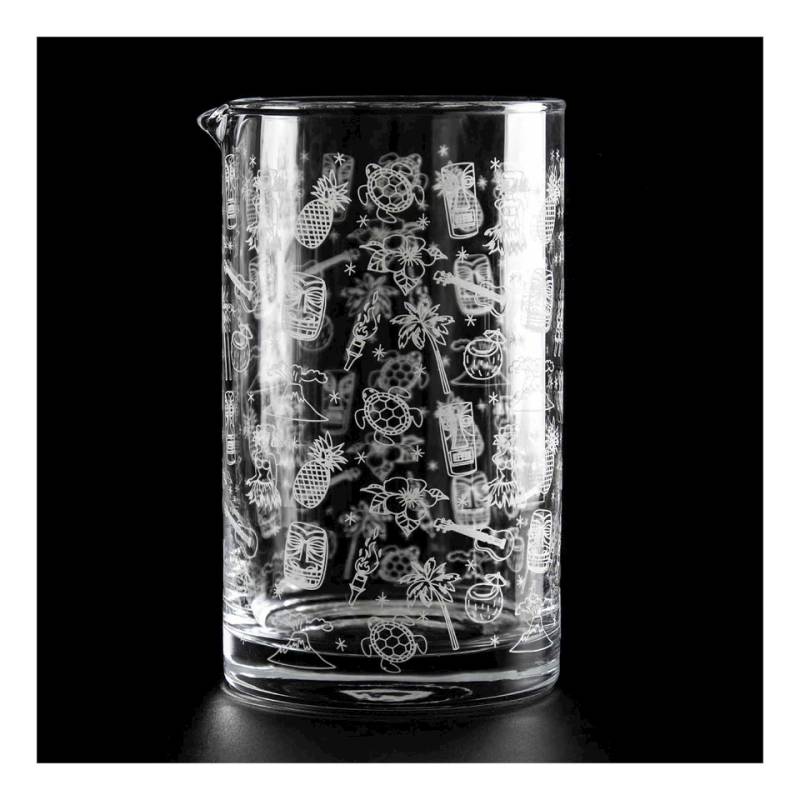 Mixing glass Tiki Urban Bar in vetro cl 82