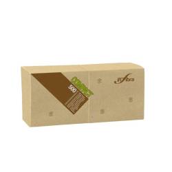 Terra Madre one-ply napkin in natural ecru paper trim 30x30 cm