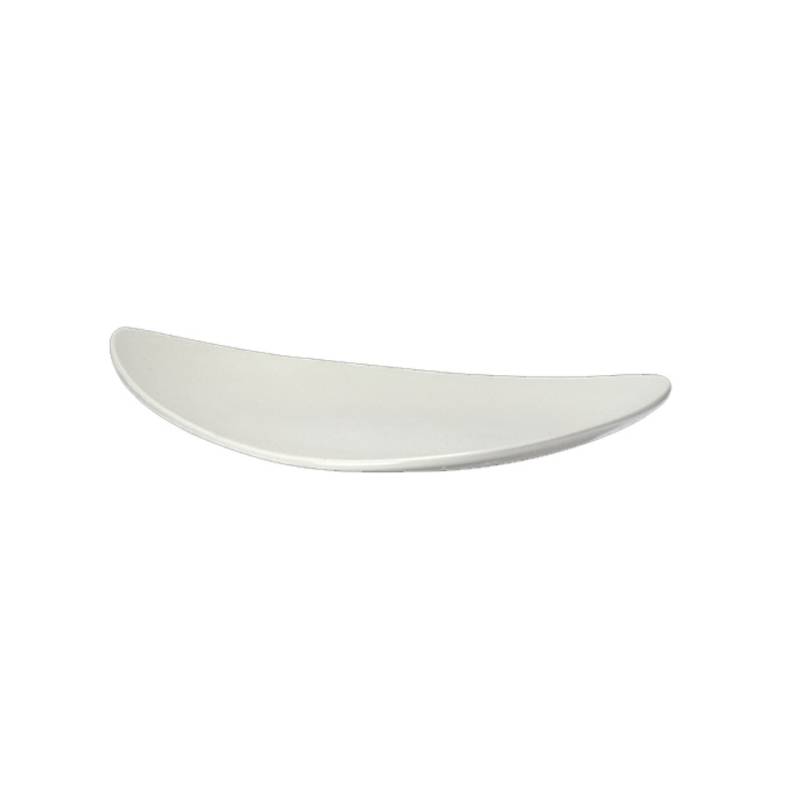 Piatto piano Freestyle Performance Steelite in ceramica vetrificata bianca cm 37,5x24,5