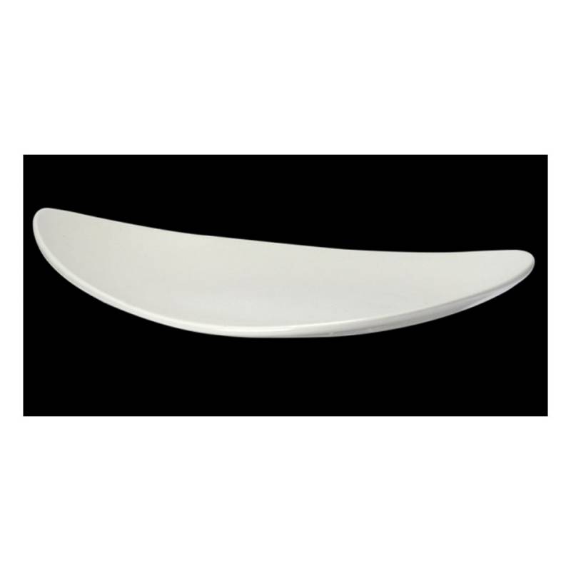 Piatto piano Freestyle Performance Steelite in ceramica vetrificata bianca cm 37,5x24,5
