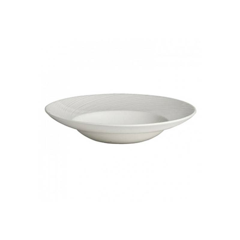 Steelite Spyro Distinction white alumina vitrified nouveau bowl 10 5/8''