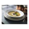 Piatto piano gourmet Willow Distinction Steelite in ceramica vetrificata cm 28,5