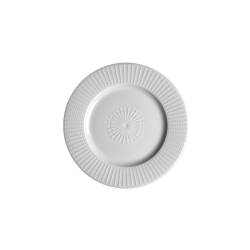 Steelite Willow Distinction white alumina vitrified gourmet plate accent 7 1/4''