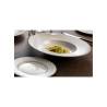 Steelite Willow Distinction white alumina vitrified gourmet plate accent 7 1/4''