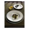 Steelite Willow Distinction white alumina vitrified gourmet plate accent 7 1/4''