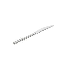 Coltello tavola Fashion in acciaio inox sabbiato cm 23,3