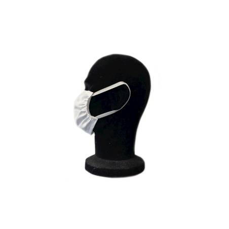 Gesichtsmaske aus Baumwolle und Zinnbinden