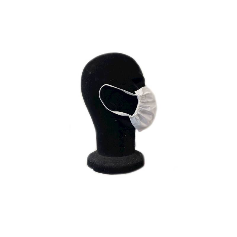 Gesichtsmaske aus Baumwolle und Zinnbinden