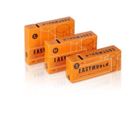 Films cylindriques 100% Chef en acrylique transparent 8 cm
