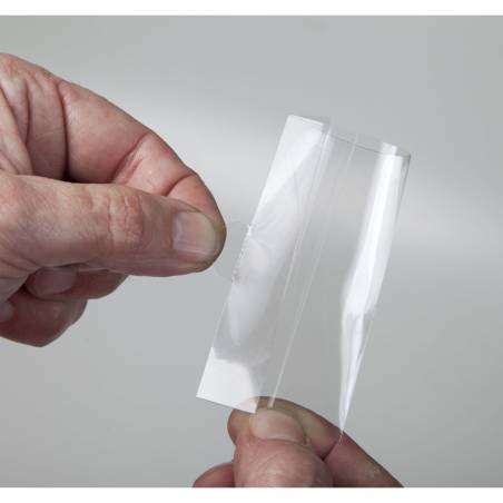 Zylindrische Folien 100% Chef aus transparentem Acryl 8 cm