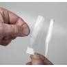 Zylindrische Folien 100% Chef aus transparentem Acryl 8 cm