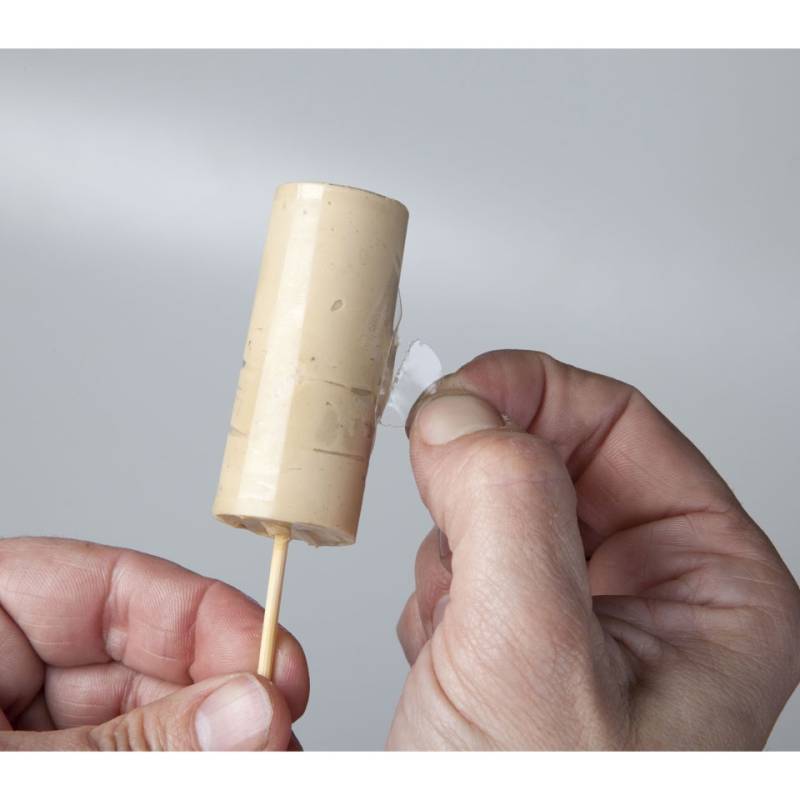 Láminas cilíndricas 100% Chef en acrílico transparente 8 cm