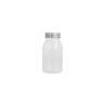 Transparent pet bottle with aluminium cap 7.43 oz.