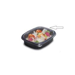 Cookipack transparent polypropylene flat lid