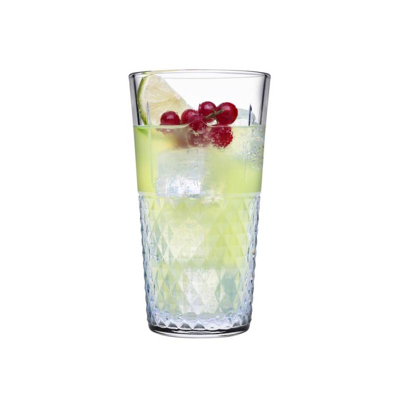 Bicchiere impilabile long drink Highness Pasabahce in vetro cl 49