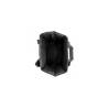 Black nylon beverage cooler bag cm 20x15.3x18.4
