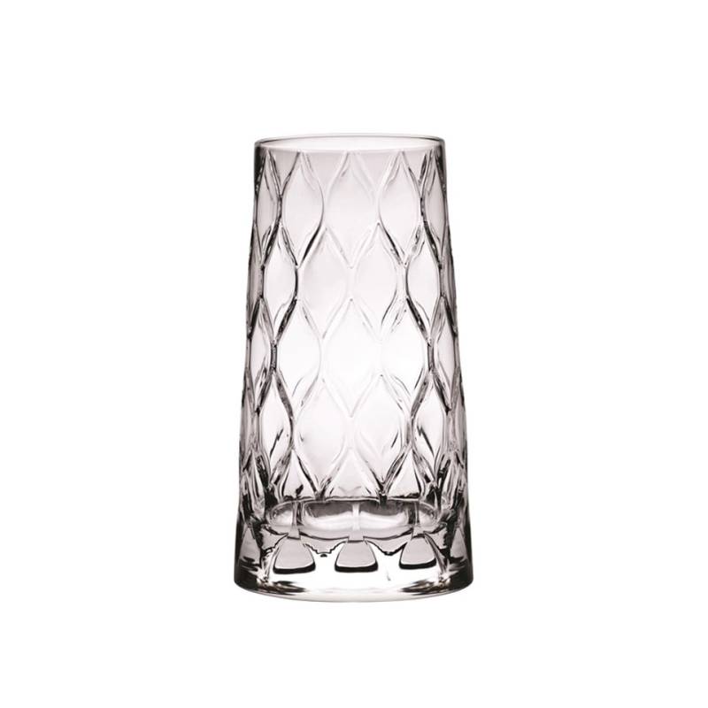 Bicchiere long drink Leafy in vetro cl 45