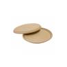 Natural bagasse lid for Bionic pizza plate 14.33 inch