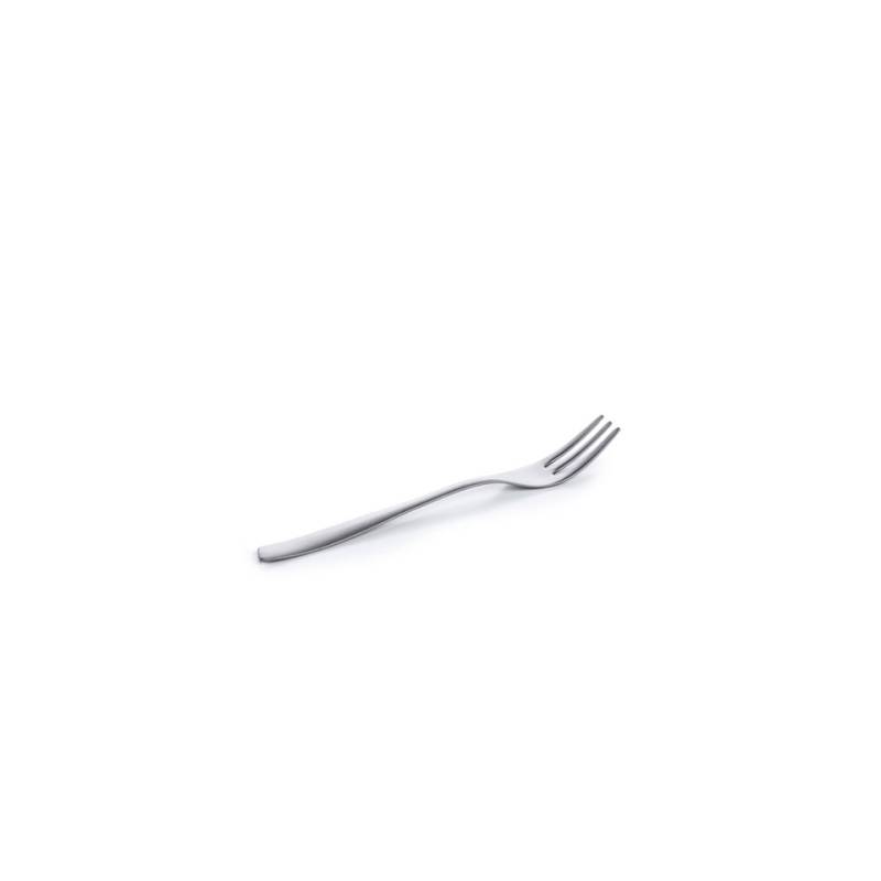 Eleven sweet fork 3 tips sandblasted stainless steel cm 15.5