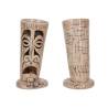 Mopei beige porcelain tiki 13.52 oz.