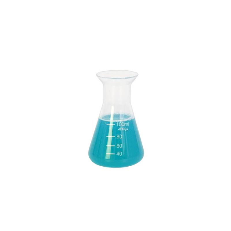 Glass graduated conical ampoule 3.38 oz.