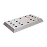 Tropfschale aus gebürstetem Aluminium cm 40,7x22,5
