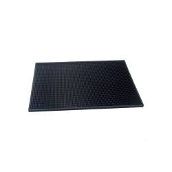 100% natural black rubber bar mat 17.71x11.81 inch