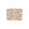 Natural paper placemat roll 15.74x12.20 inch