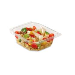 Optipack transparent apet container 8.45 oz.