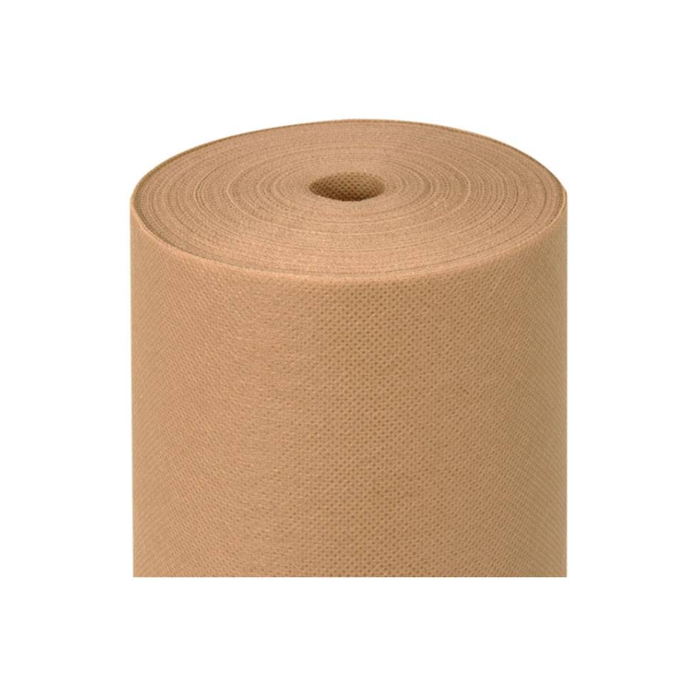 Pre-cut sand spunbond tablecloth roll 165.35x3.93 ft