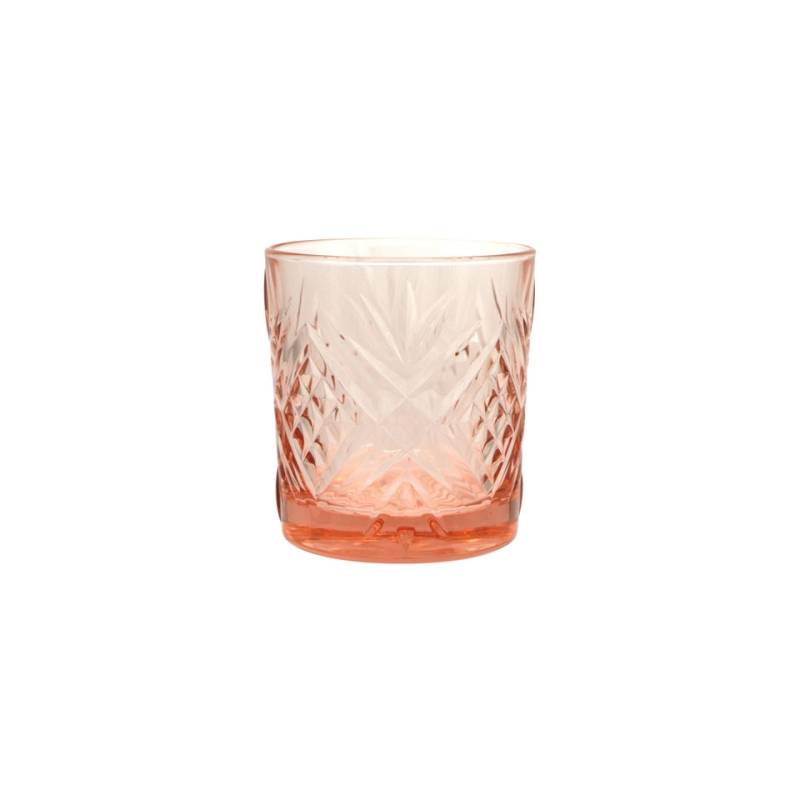 Broadway water peach glass 10.14 oz.