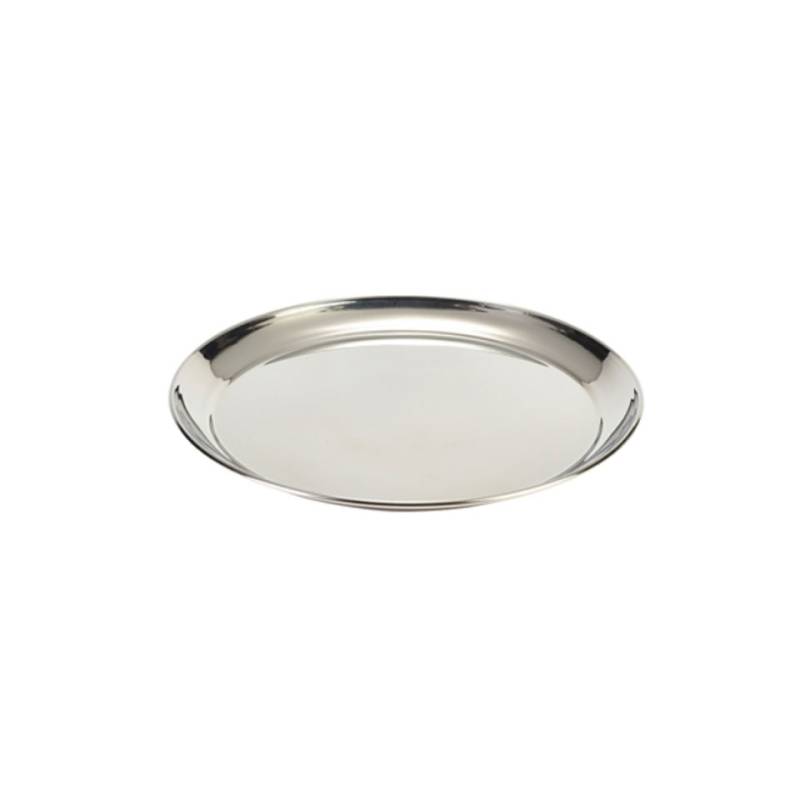 Stainless steel round tray 12.12 inch