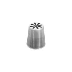 Bocchetta fiorellino in acciaio inox cm 2,5