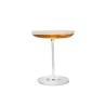 Rona Ambiente stem glass raised with dome 4.72x9.25 inch