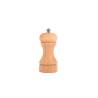 Natural beech wood salt and pepper mill 4.52 inch