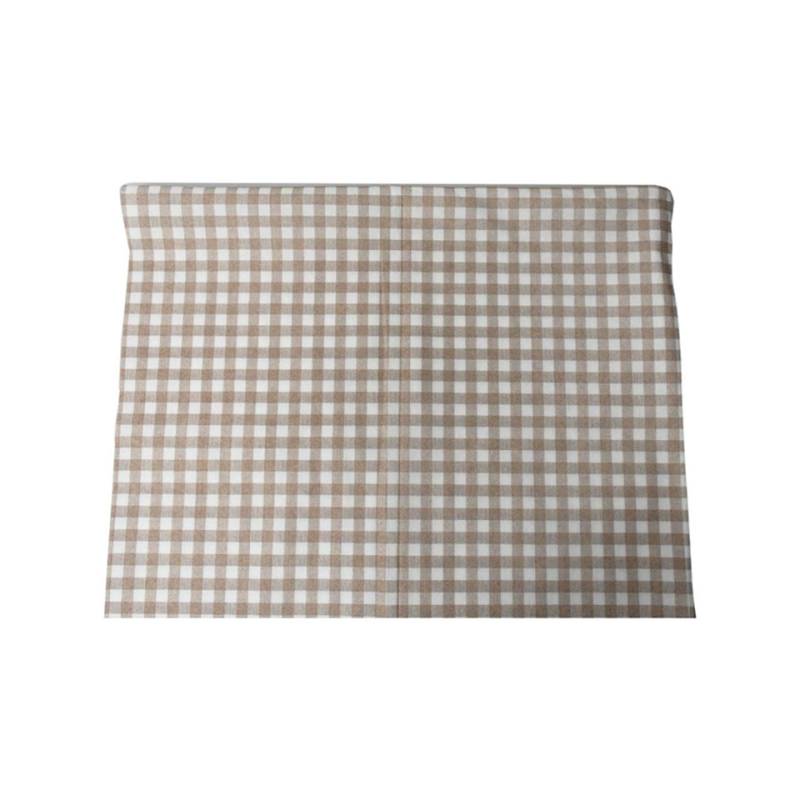 Roma spunlace brown tablecover cm 100x100