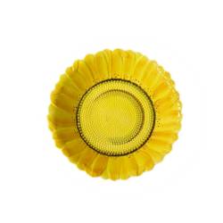 Hand painted ceramic Sunflower Bowl in assorted colors cm 32