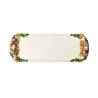 Berries hand painted ceramic strudel tray 16.14x5.70 inch