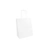 White paper bag 7.08x3.15x8.46 inch