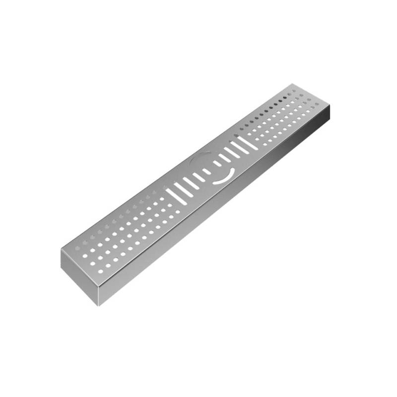 Stainless steel bar mat with grill 11.81 inch