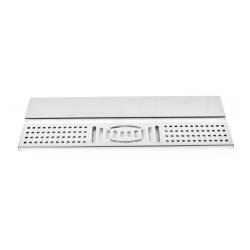 Stainless steel bar mat with grill 23.62 inch