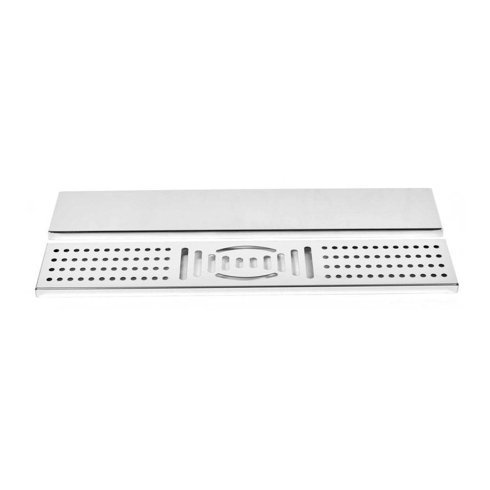 Stainless steel bar mat with grill 23.62 inch