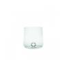 Bicchiere Bilia Zafferano in vetro fatto a mano con bilia trasparente cl 44