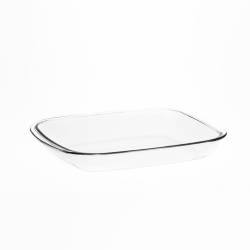 Igloo glass rectangular tray 10.23x7.28x1.37 inch