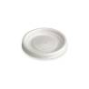 White plastic lid cm 6.4